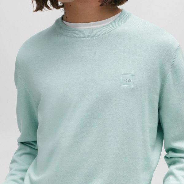 Boss Kanovano Sweater Turquoise