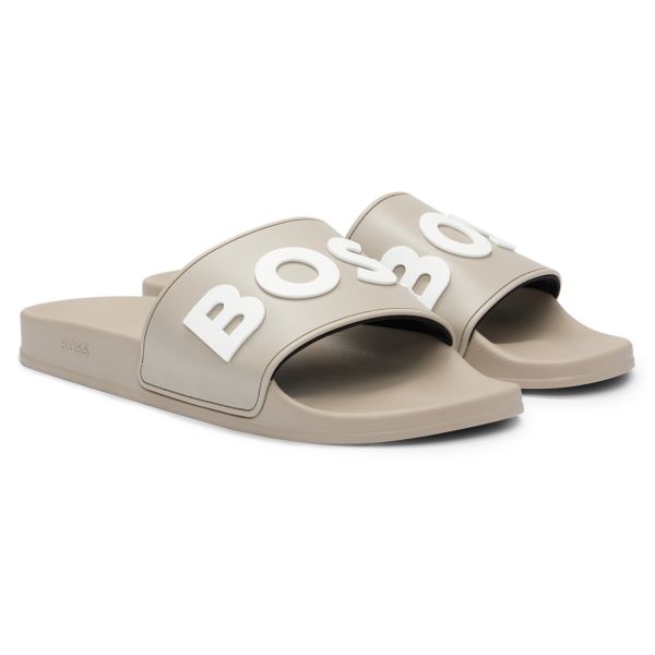 Boss Kirk Slippers Beige