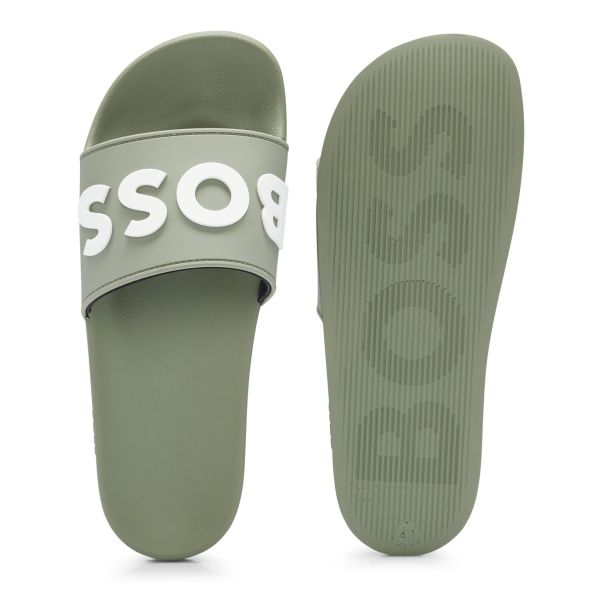 Boss Kirk Slippers Groen