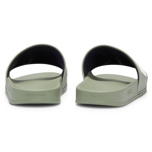 Boss Kirk Slippers Groen