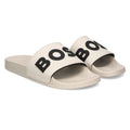 Boss Kirk Slippers Off White