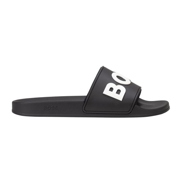 Boss Kirk Slippers Zwart