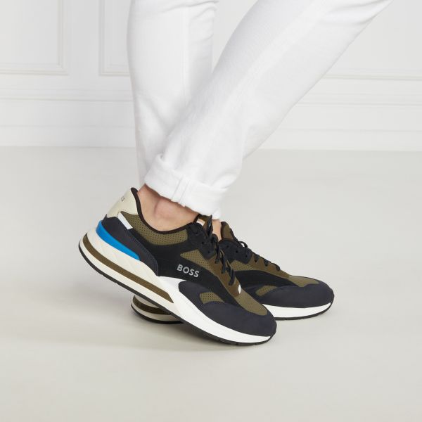 Boss Kurt Sneaker Groen