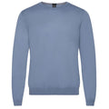 Boss Leno Knit Sweater Licht Blauw
