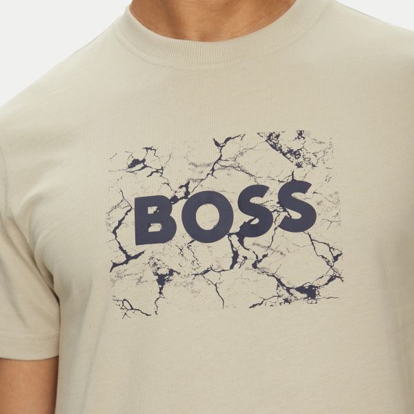 Boss Logospace T-shirt Beige