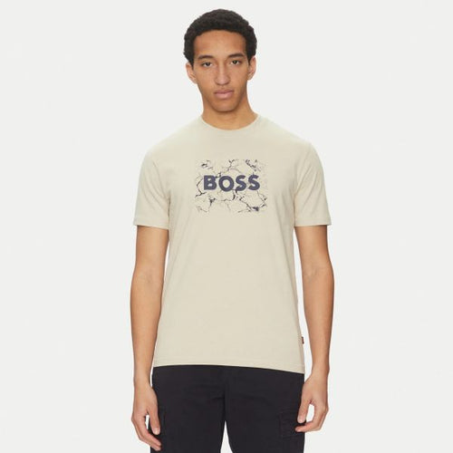 Boss Logospace T-shirt Beige