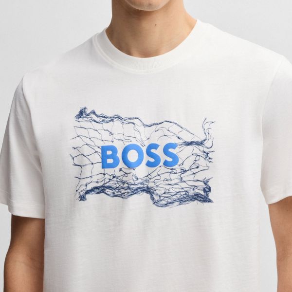 Boss Logospace T-shirt Wit