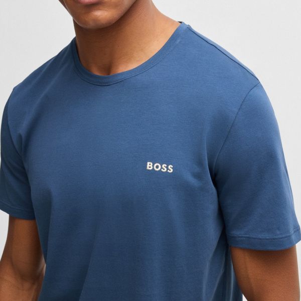 Boss Mix & Match T-shirt Blauw