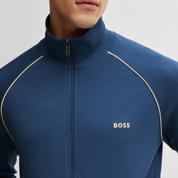 Boss Mix & Match Vest Blauw
