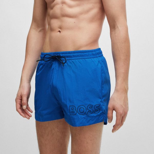 Boss Mooneye Zwembroek Blauw