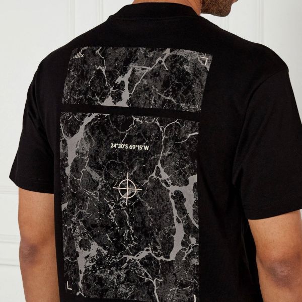 Boss Nowhere T-shirt Zwart