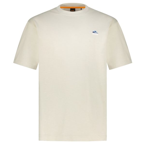 Boss Numbers T-shirt Beige