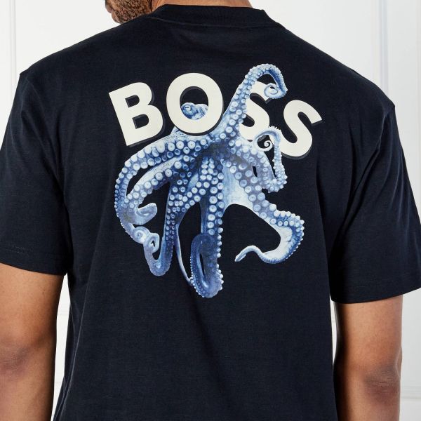 Boss Numbers T-shirt Navy
