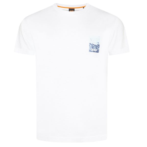 Boss Numbers T-shirt Wit