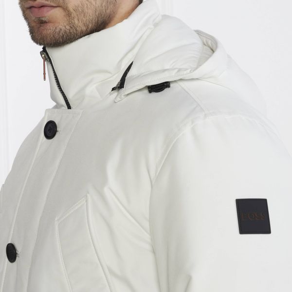 Boss Osiass Parka Off White