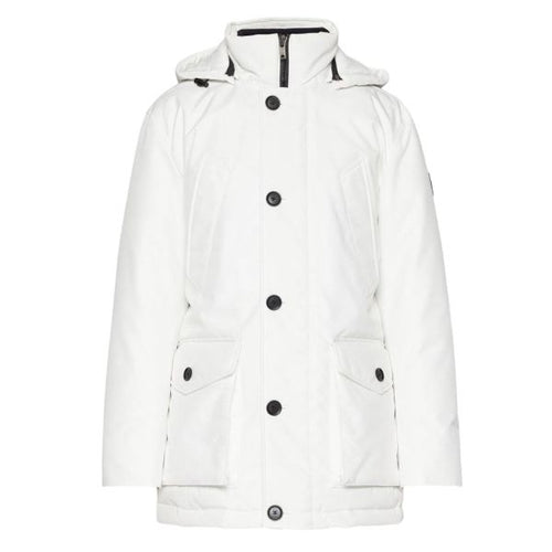 Boss Osiass Parka Off White