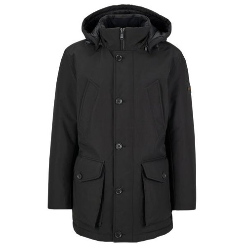 Boss Osiass Parka Zwart