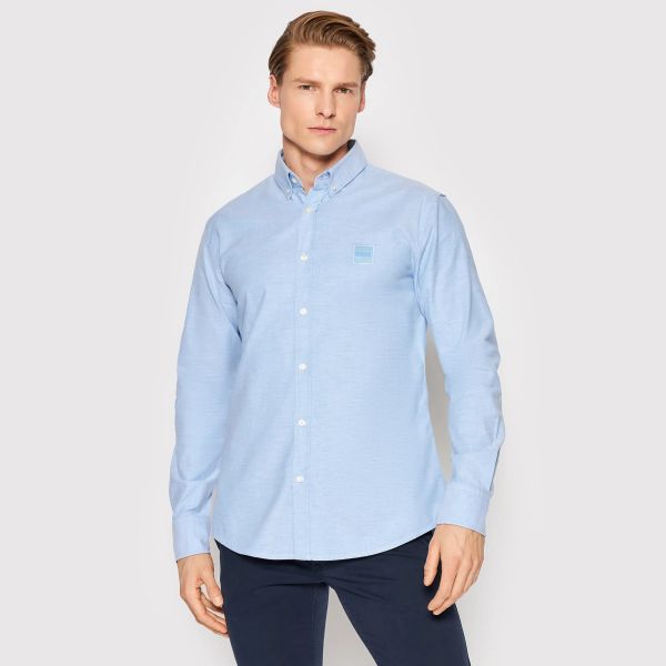 Boss Overhemd Blauw
