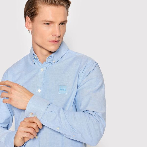 Boss Overhemd Blauw