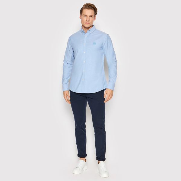Boss Overhemd Blauw
