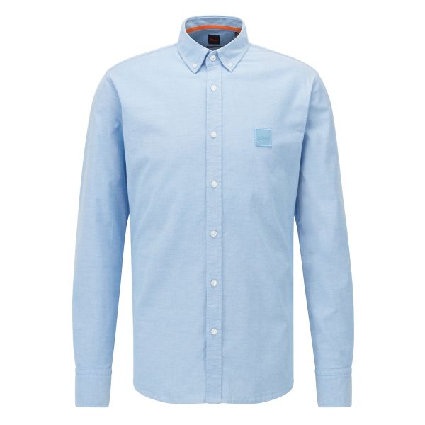 Boss Overhemd Blauw