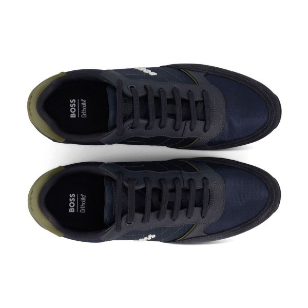 Boss Parkour Sneaker Navy/Groen