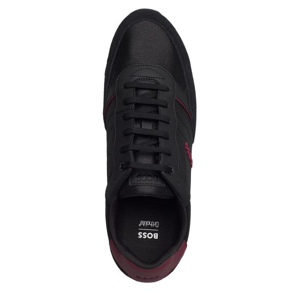 Boss Parkour Sneaker Zwart/Rood
