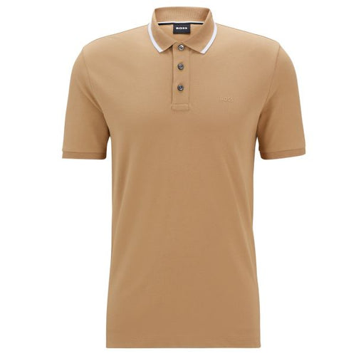 Boss Parlay Polo Beige