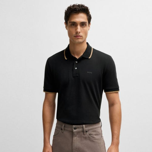 Boss Parlay Polo Zwart