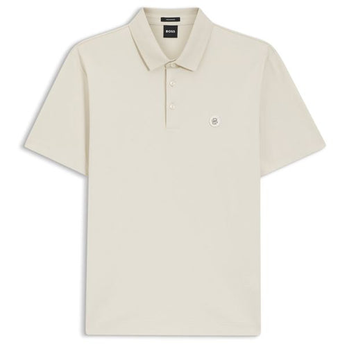 Boss Parris Polo Off White