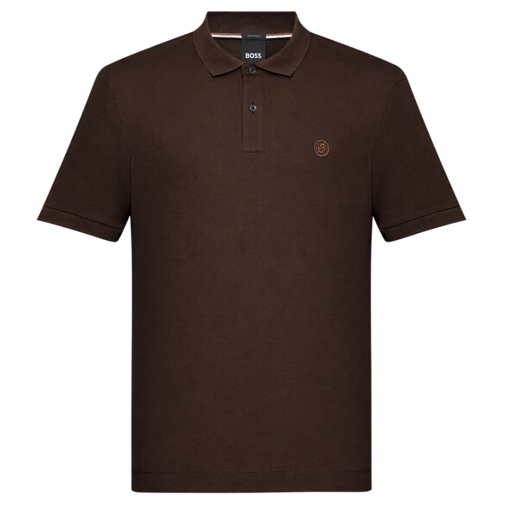 Boss Parris Polo Bruin