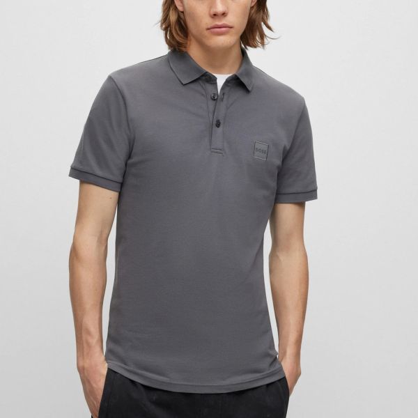 Boss Passenger Polo Donker Grijs