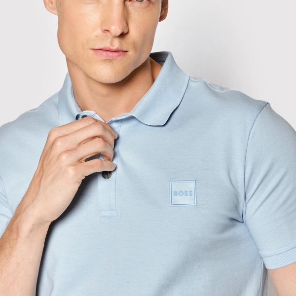 Boss Passenger Polo Licht Blauw