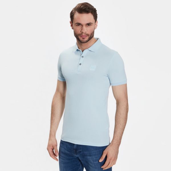 Boss Passenger Polo Licht Blauw
