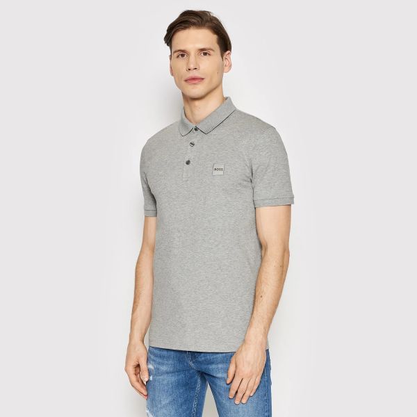 Boss Passenger Polo Licht Grijs