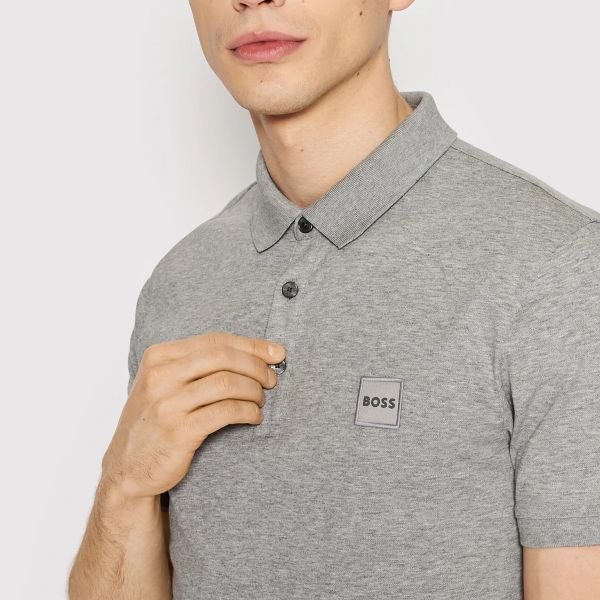 Boss Passenger Polo Licht Grijs