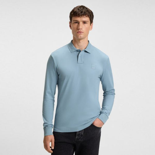 Boss Passerby Polo Licht Blauw