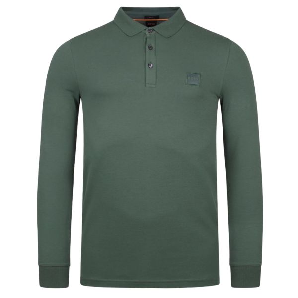 Boss Passerby Polo Donker Groen