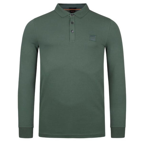 Boss Passerby Polo Donker Groen