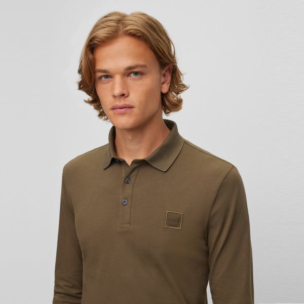 Boss Passerby Polo Donker Groen