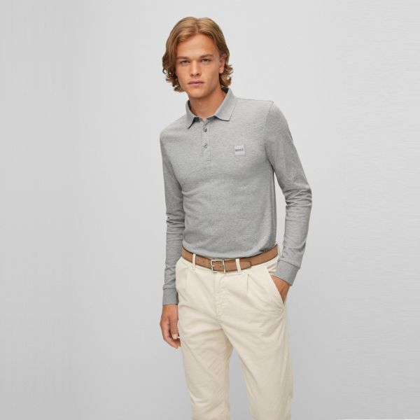 Boss Passerby Polo Grijs