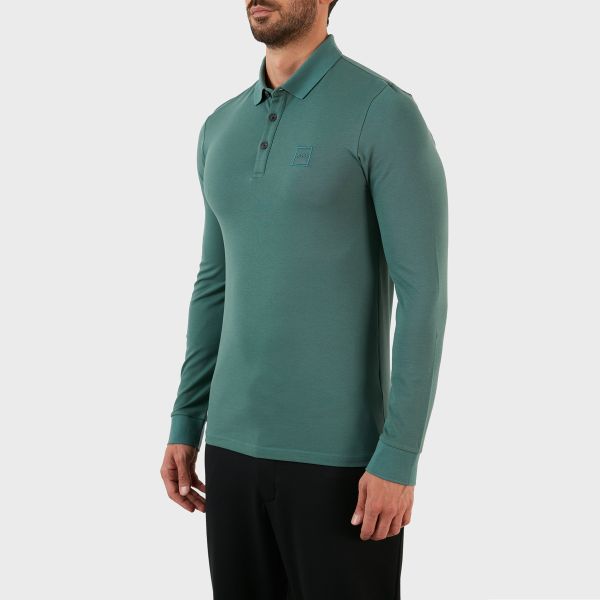Boss Passerby Polo Groen
