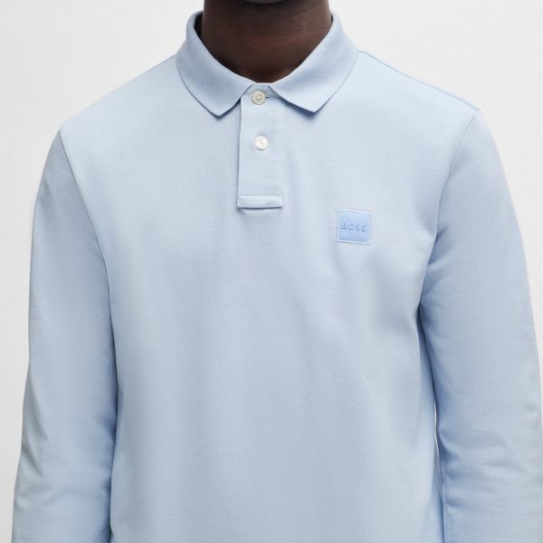 Boss Passerby Polo Licht Blauw