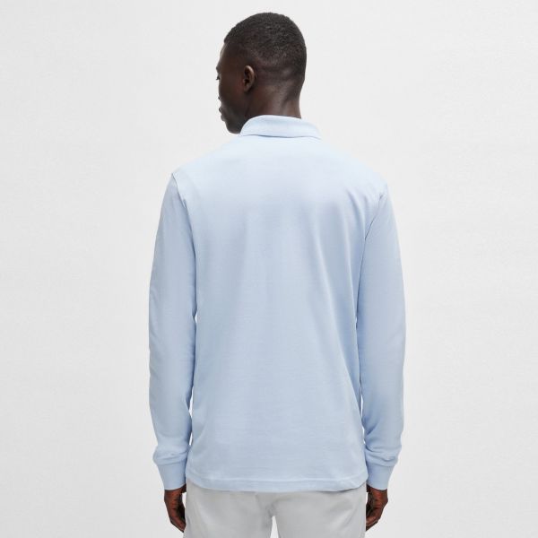 Boss Passerby Polo Licht Blauw