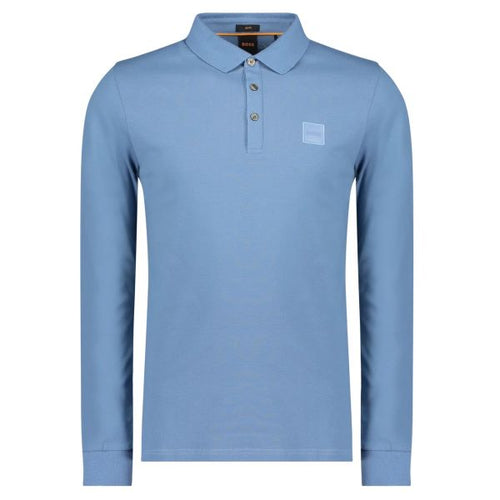 Boss Passerby Polo Licht Blauw