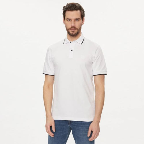 Boss Passertip Polo Wit