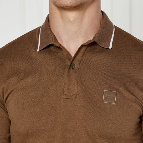 Boss Passertip Polo Bruin
