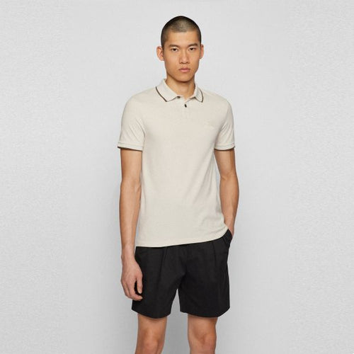 Boss Passertip Polo Off White