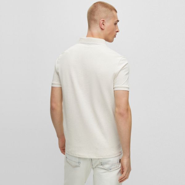 Boss Passertip Polo Off White