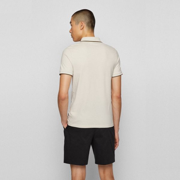 Boss Passertip Polo Off White